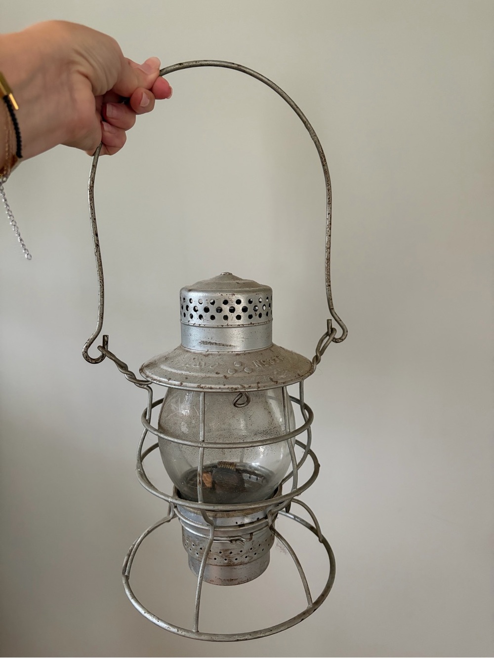 Dietz 39 Railroad Vintage Metal Lantern